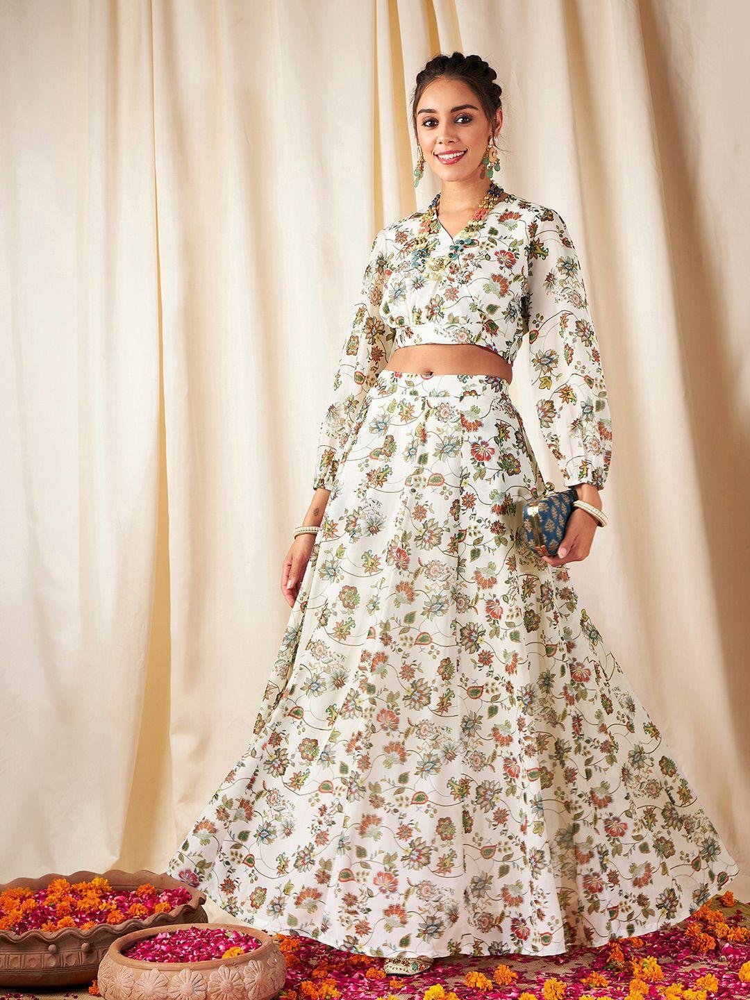 shae by sassafras printed ready to wear lehenga & choli