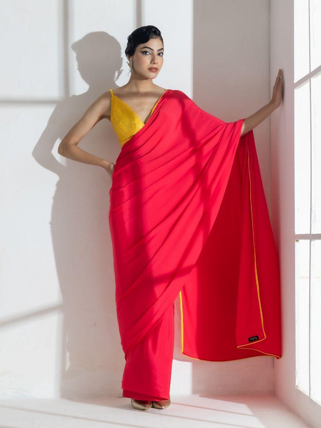 swtantra pure crepe saree