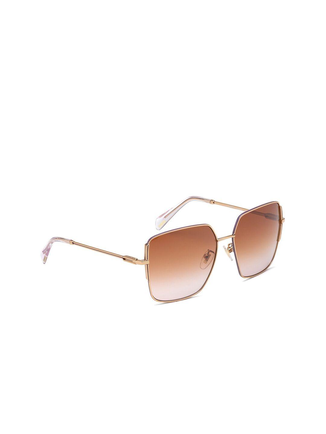 police women uv protected lens square sunglasses