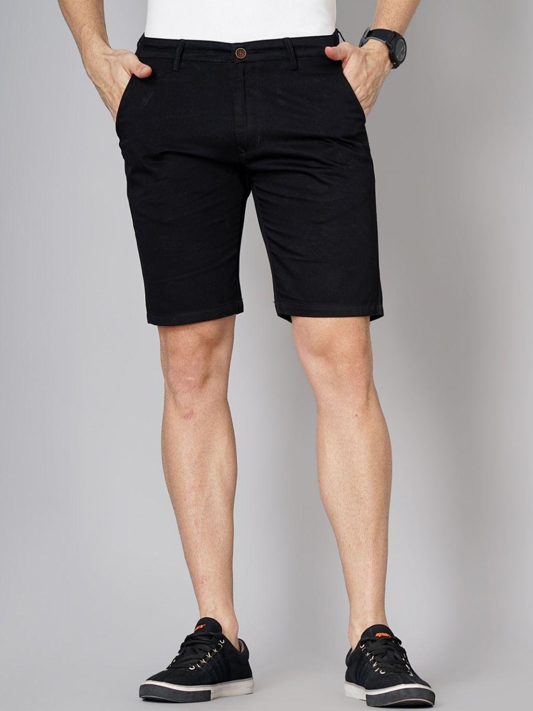 paul street men mid rise cotton shorts