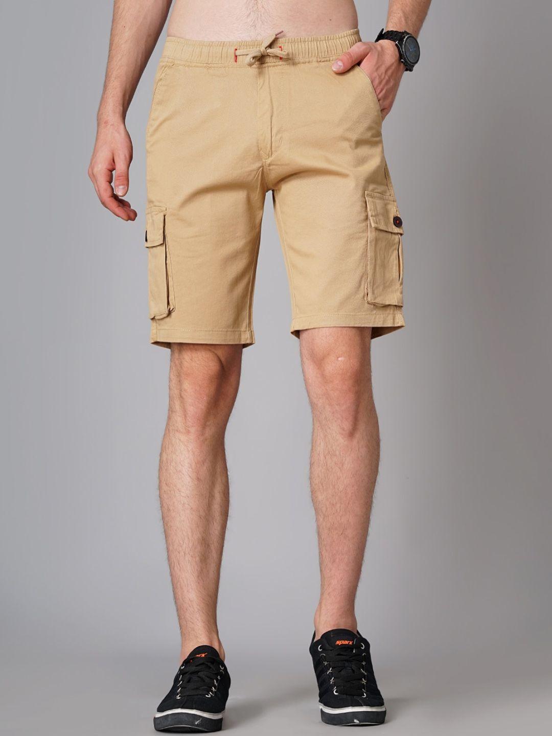 paul street men cotton cargo shorts