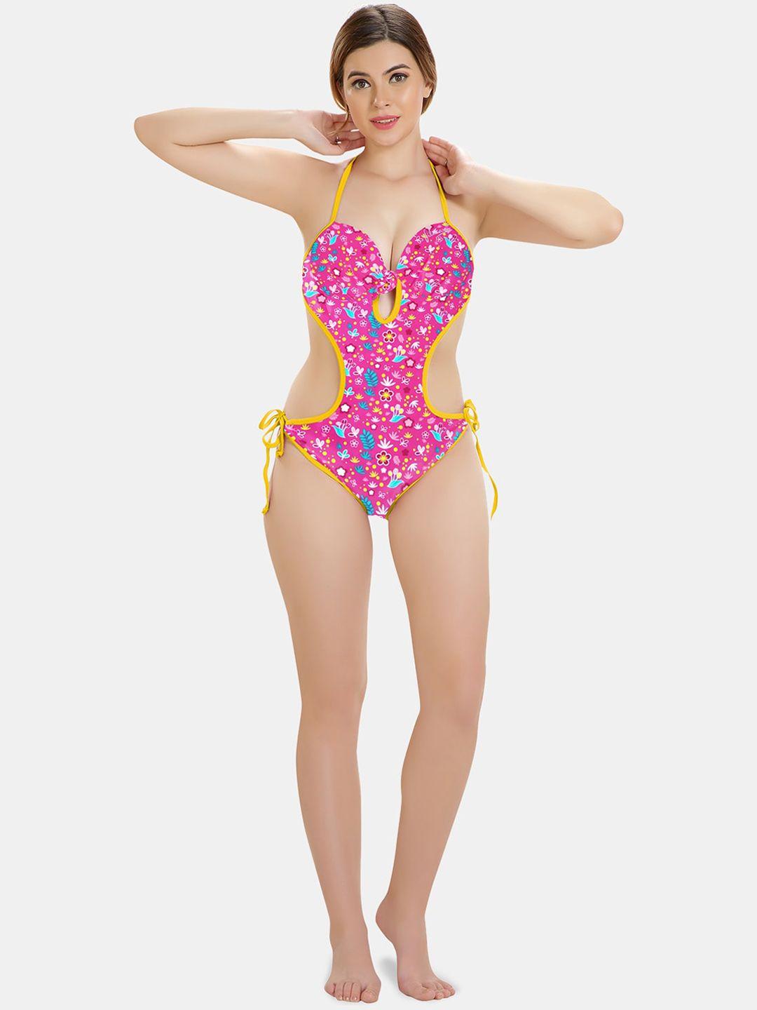 filmax originalsfloral butterfly one-piece bikini printed swimsuit