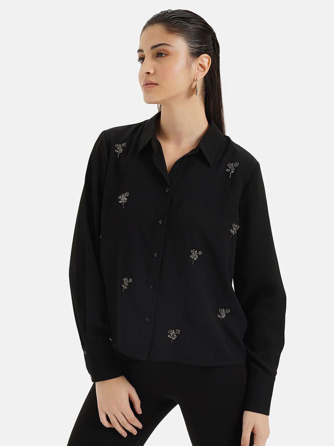 kazo relaxed floral printed shirt