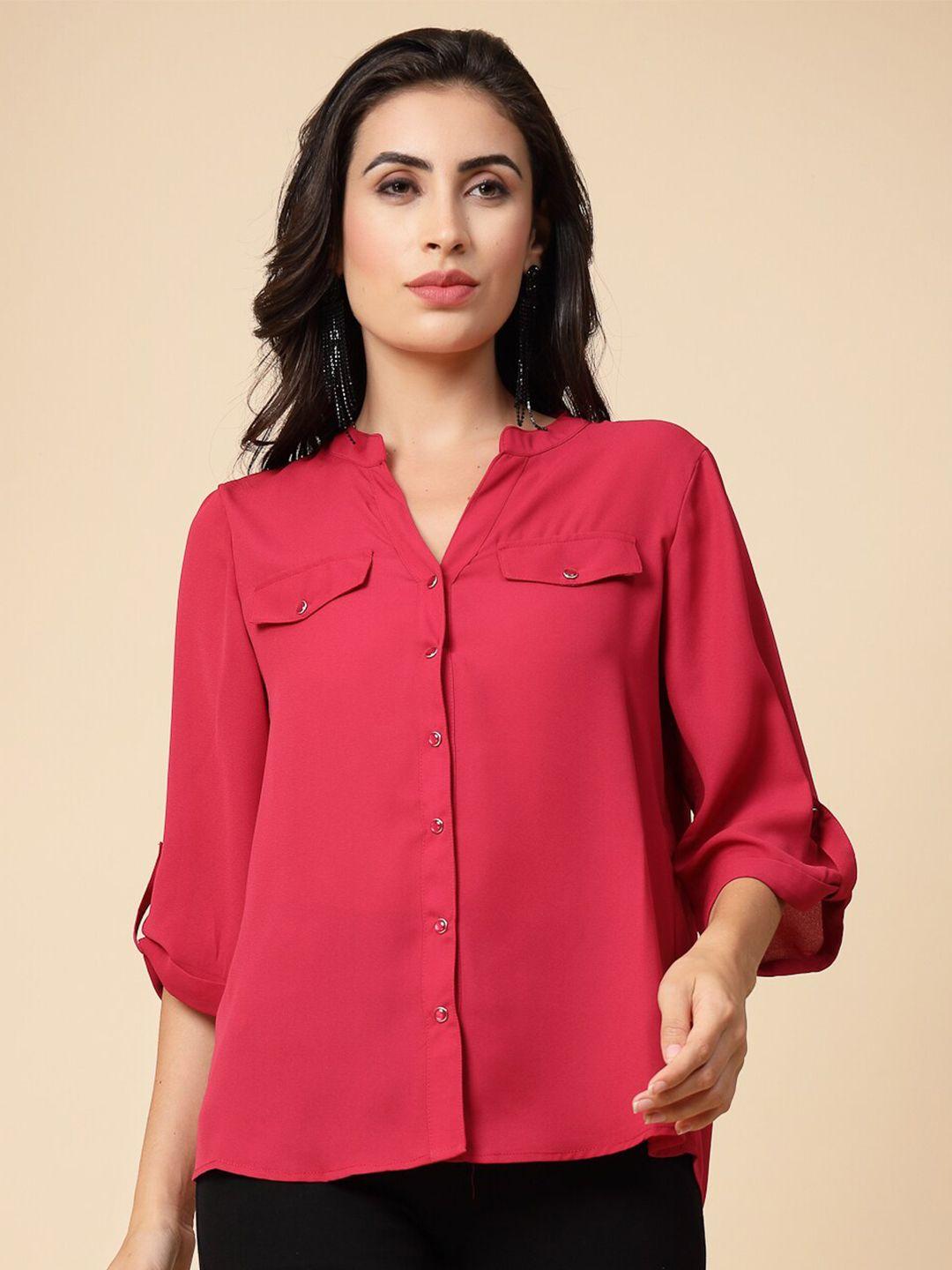 gipsy mandarin collar shirt