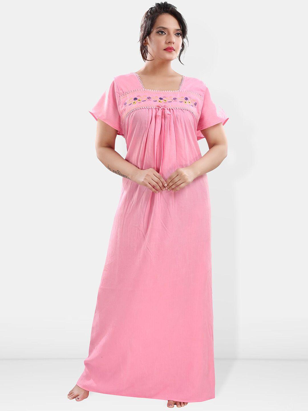 be you square neck maxi nightdress