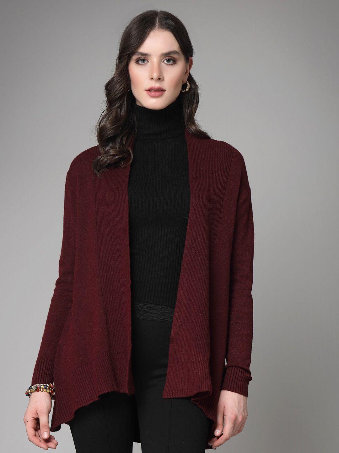 mafadeny long sleeves open front shrug