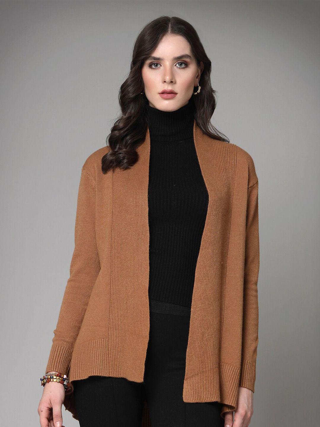 mafadeny open front longline shrug