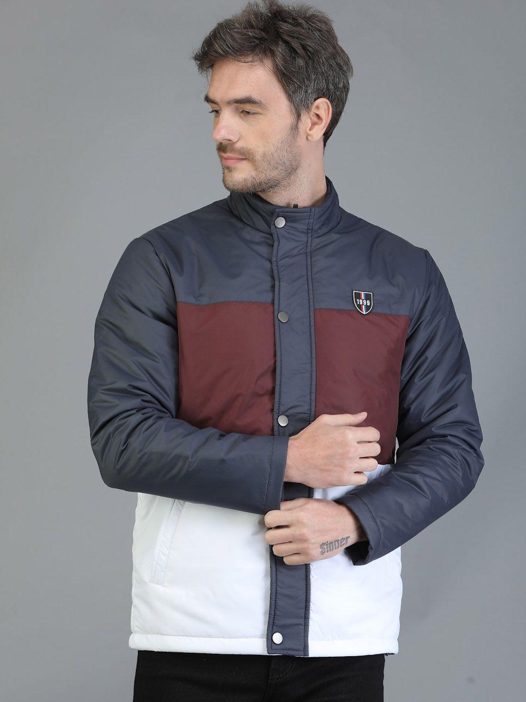 tqs colourblocked windcheater and water resistant padded jacket