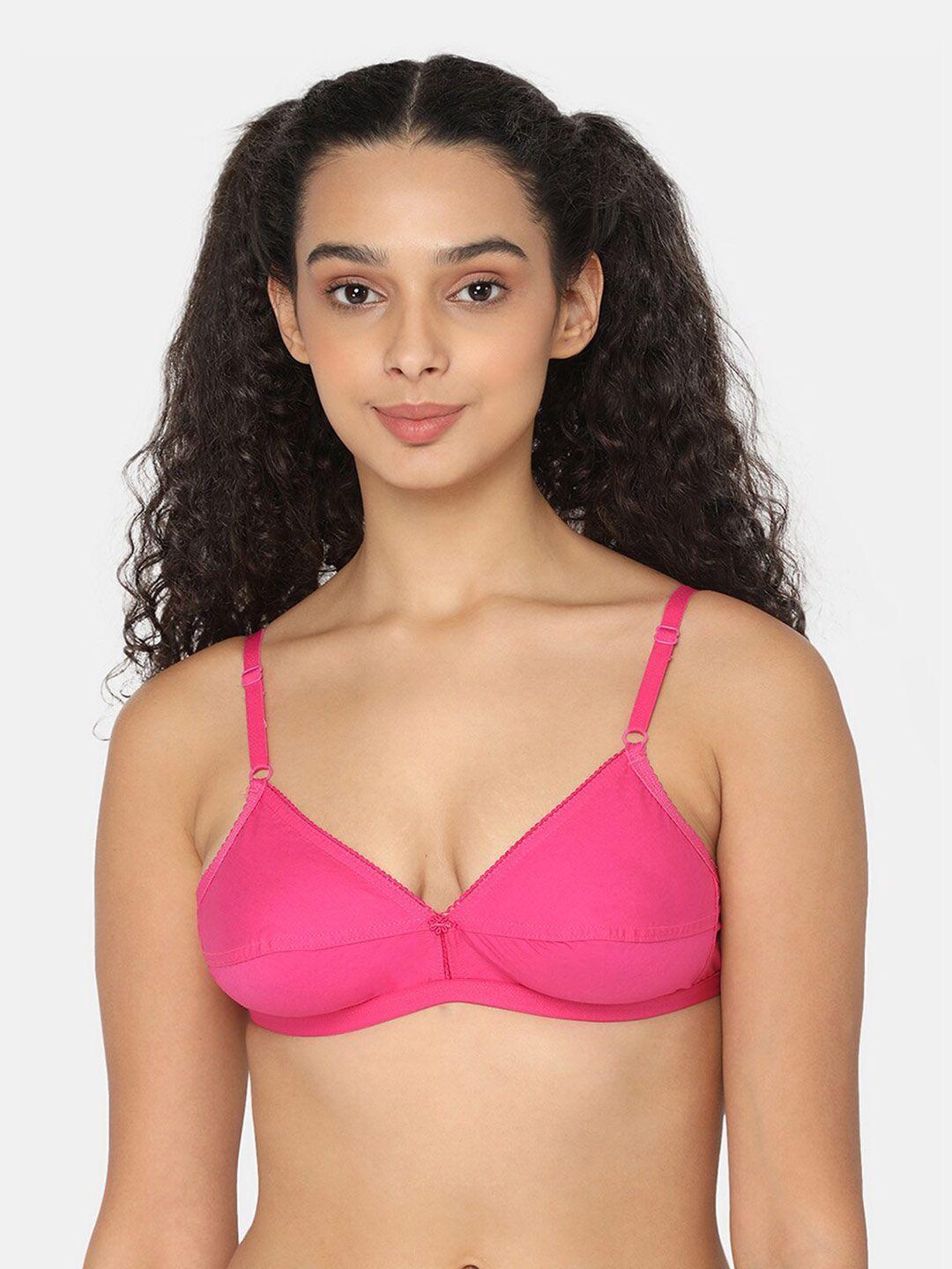 naidu hall cotton medium coverage non padded everyday bra with all day comfort