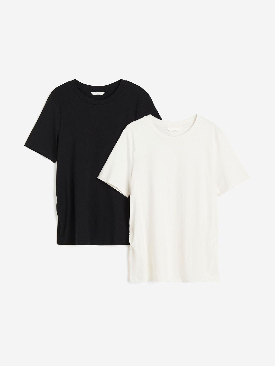 h&m women mama 2-pack jersey tops