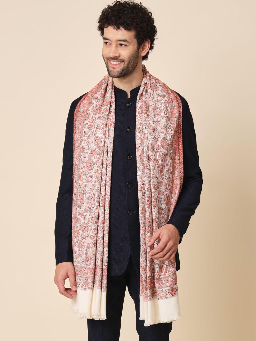 zamour men woven-design shawl