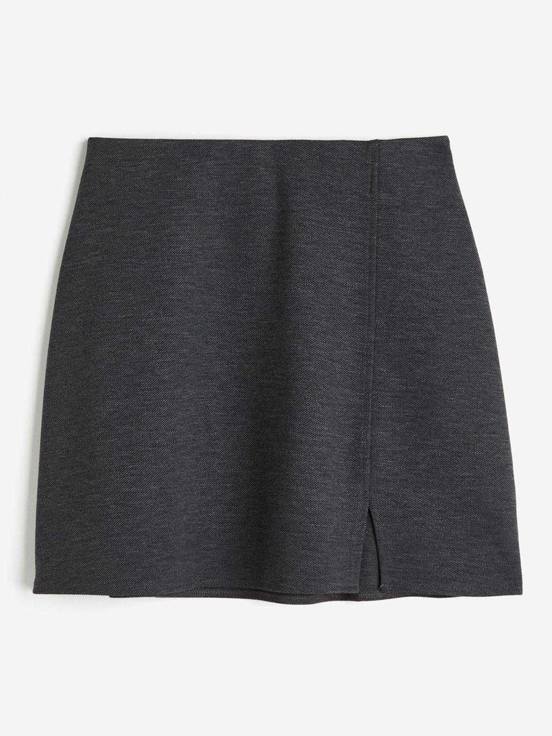 h&m jersey mini skirt