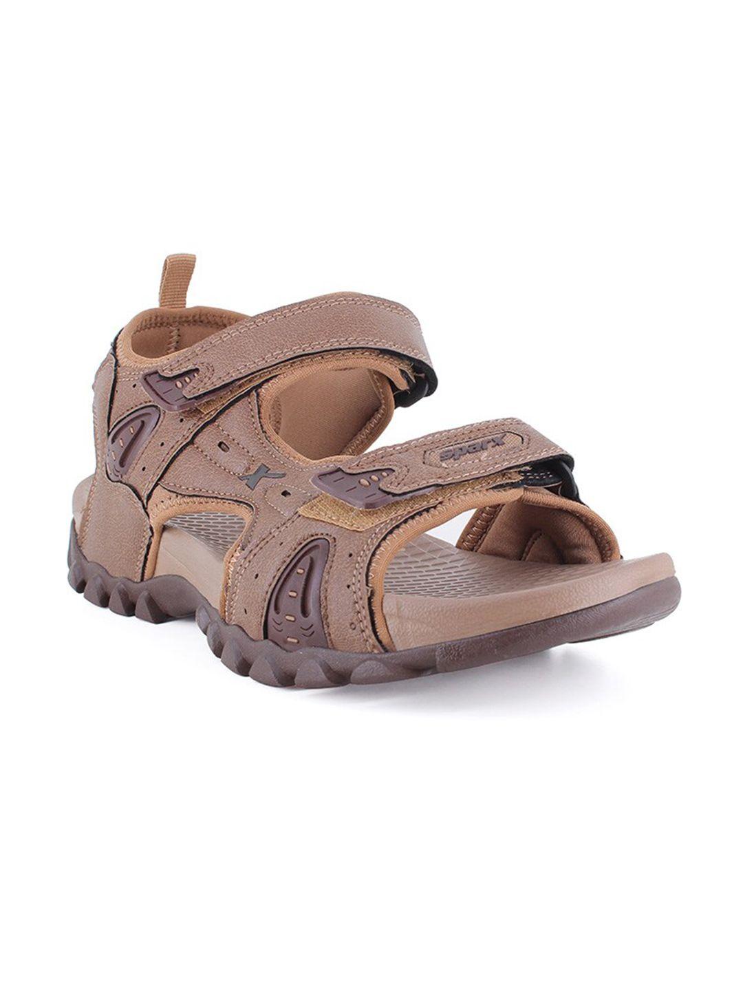 sparx men textured sports sandals