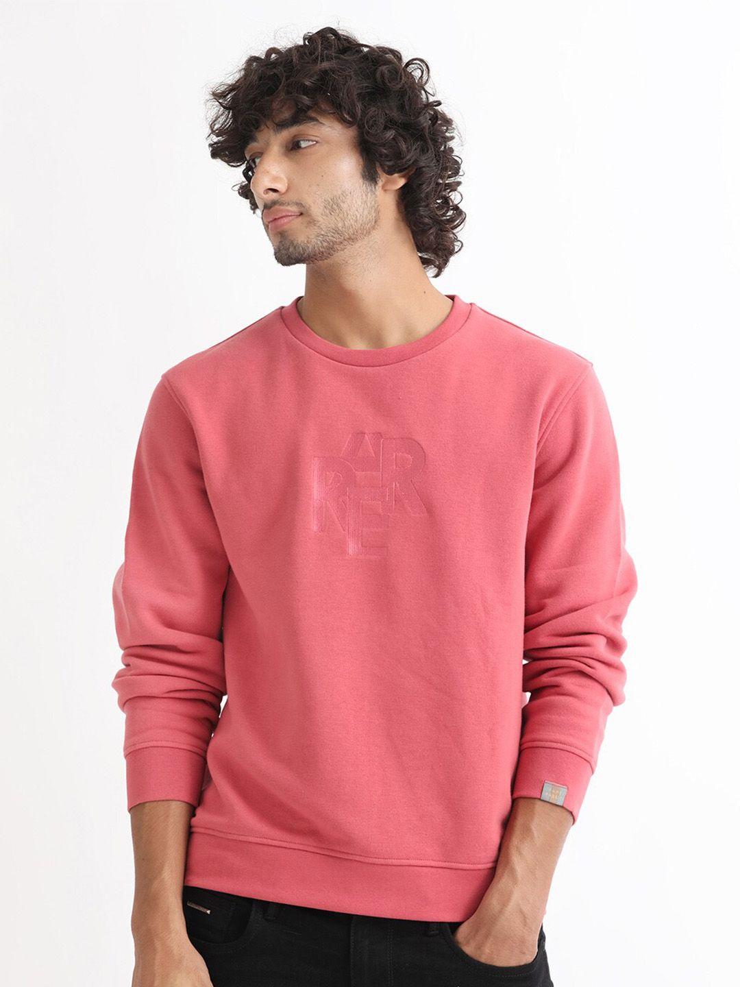 rare rabbit round neck cotton pullover