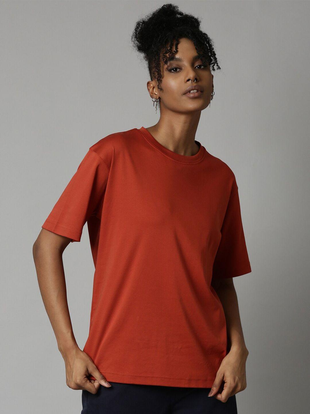 breakbounce drop-shoulder cotton t-shirt