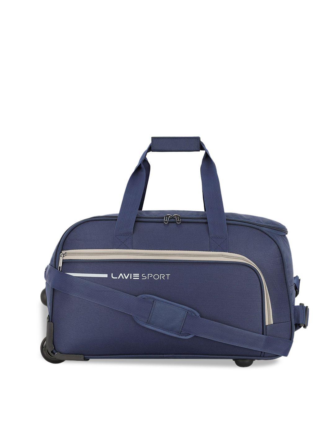 lavie sport galactic wheel duffle trolley bag