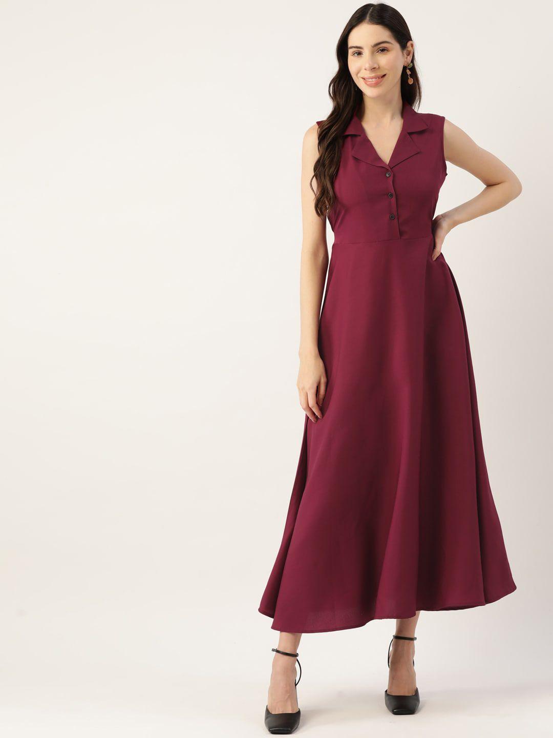 chemistry sleeveless tie-up a-line midi dress