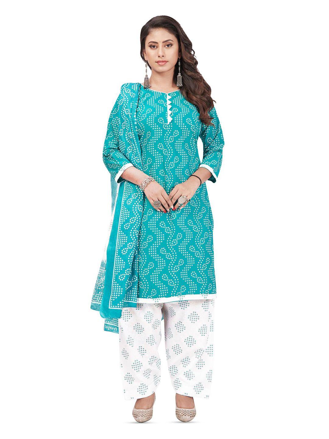 salwar studio ethnic motifs printed unstitched dress material