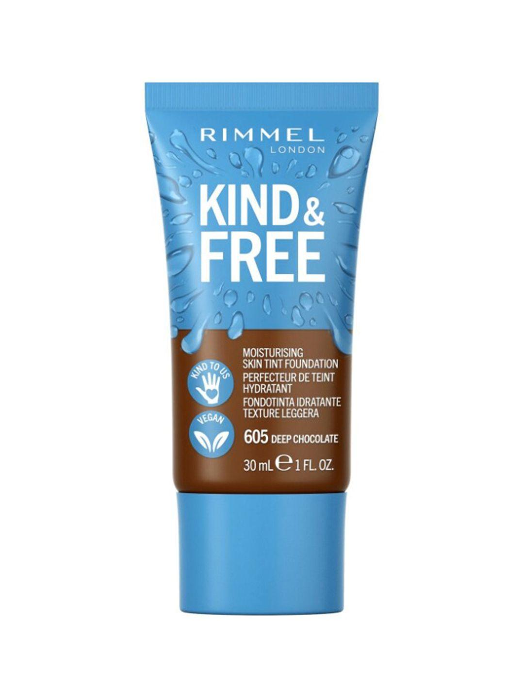 rimmel london kind & free moisturizing skin tint foundation 30ml