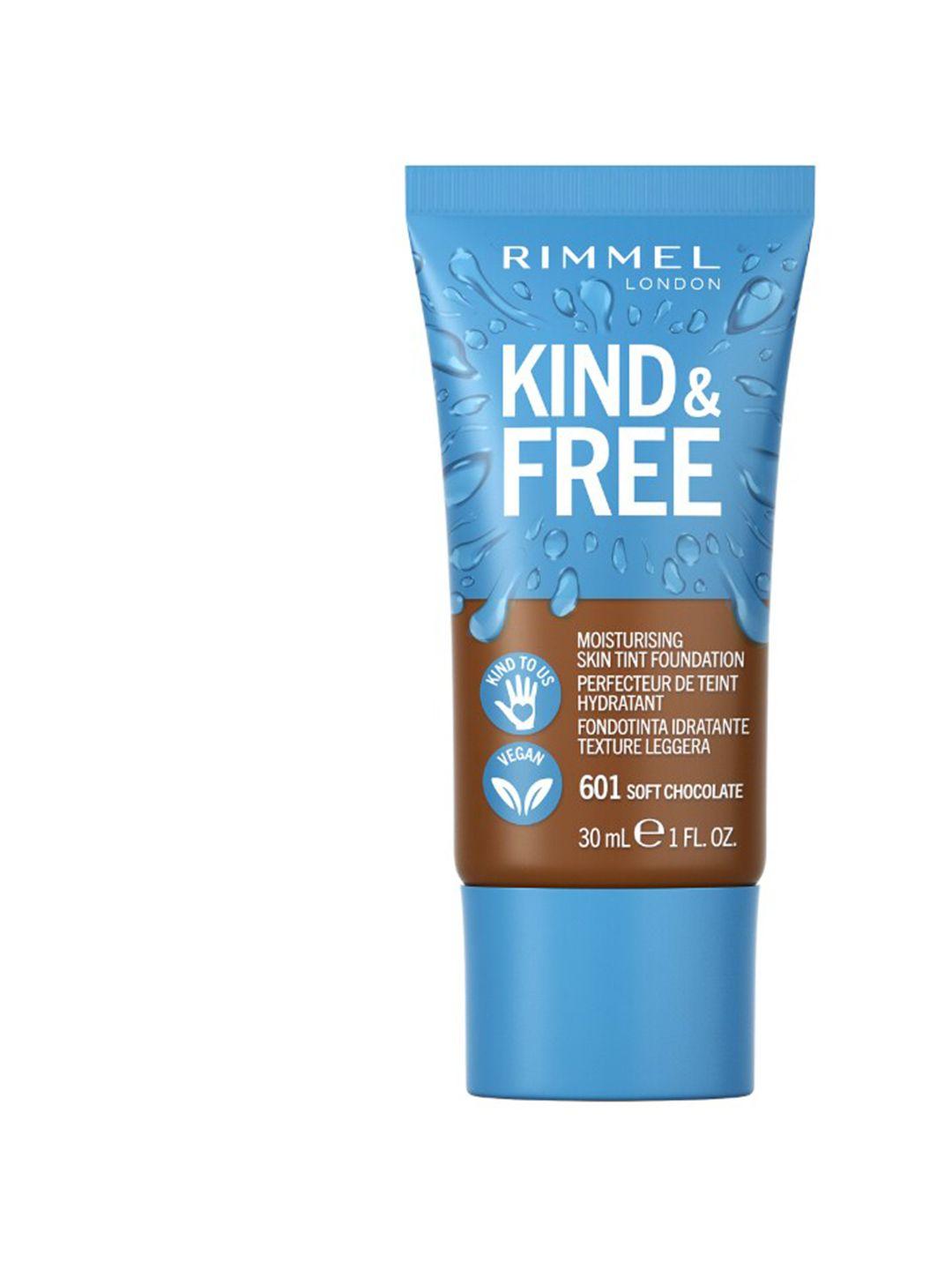 rimmel london king & free moisturizing skin tint - soft chocolate