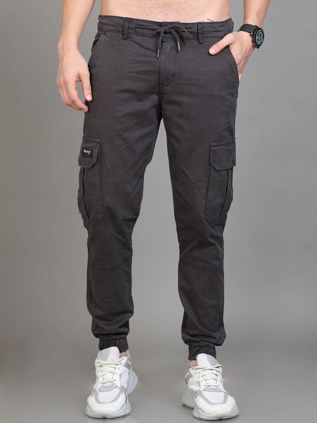 reslag men mid-rise cotton joggers trousers