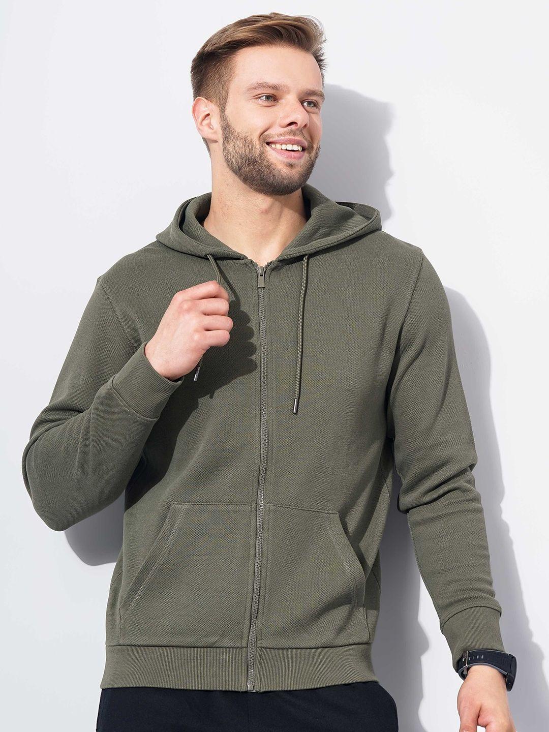 celio cotton hooded sweatshirt