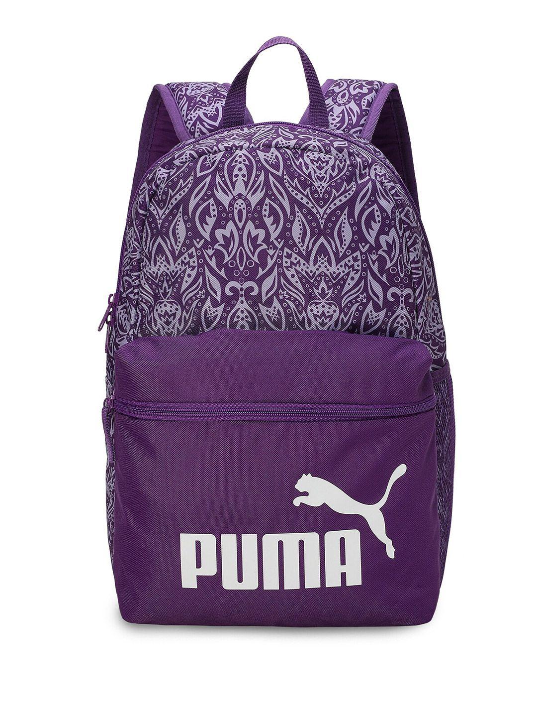 puma phase printed backpack