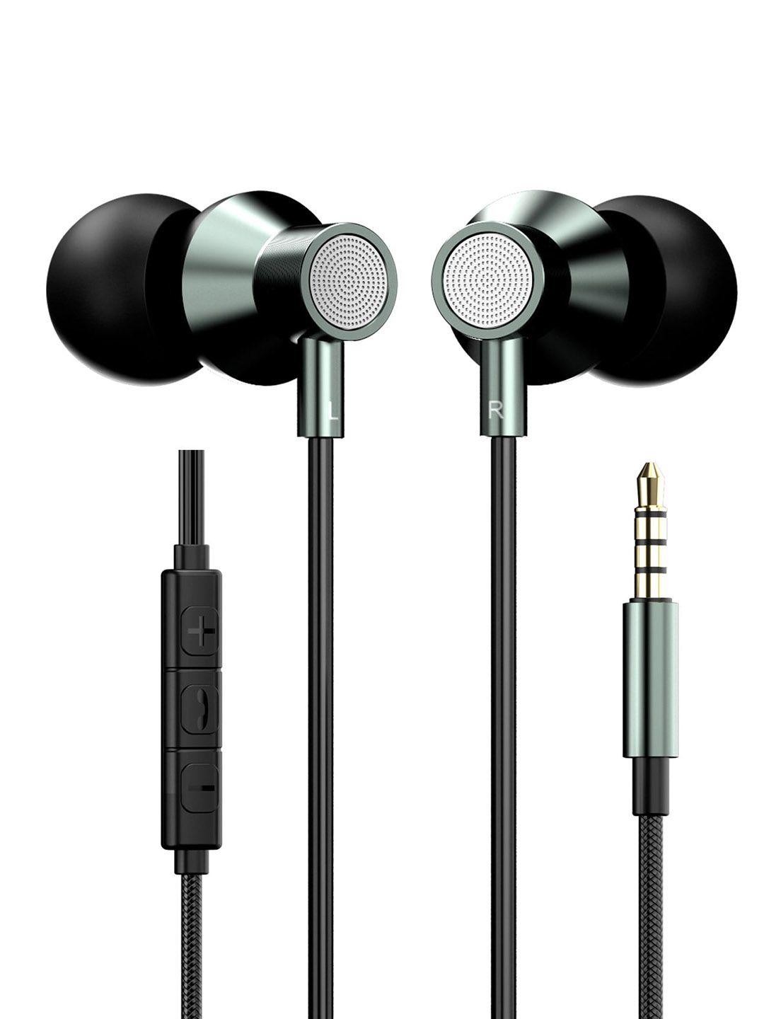 portronics unisex in-ear wired earphones with mic