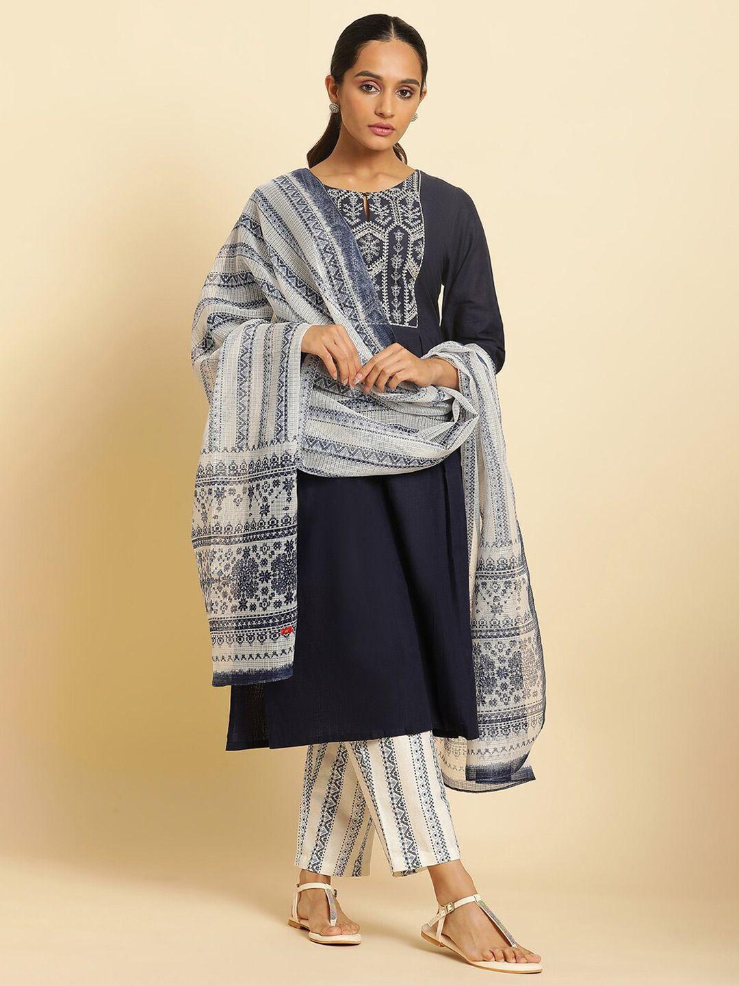 w ethnic motifs printed dupatta