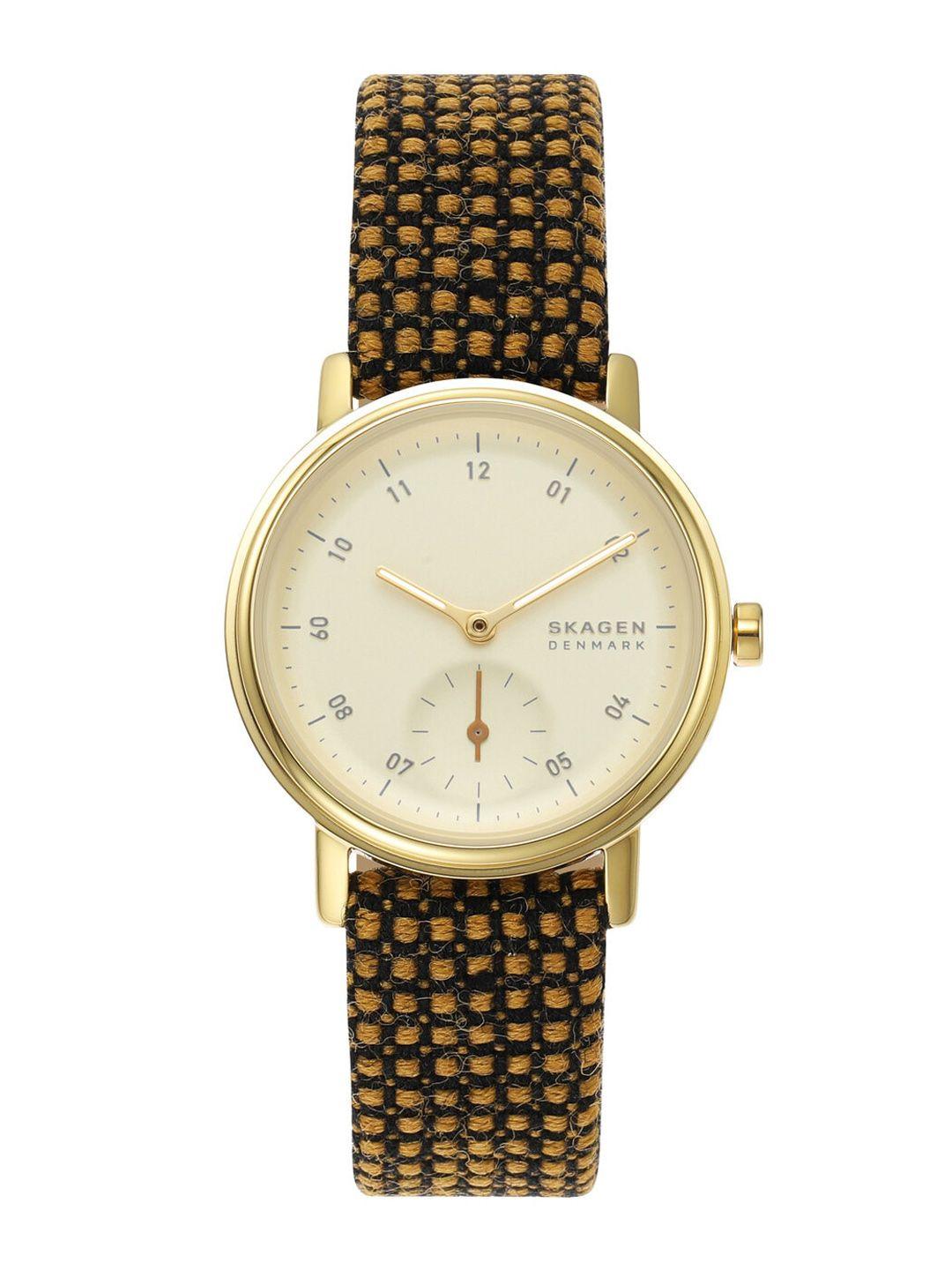 skagen women dial & straps analogue watch skw3106