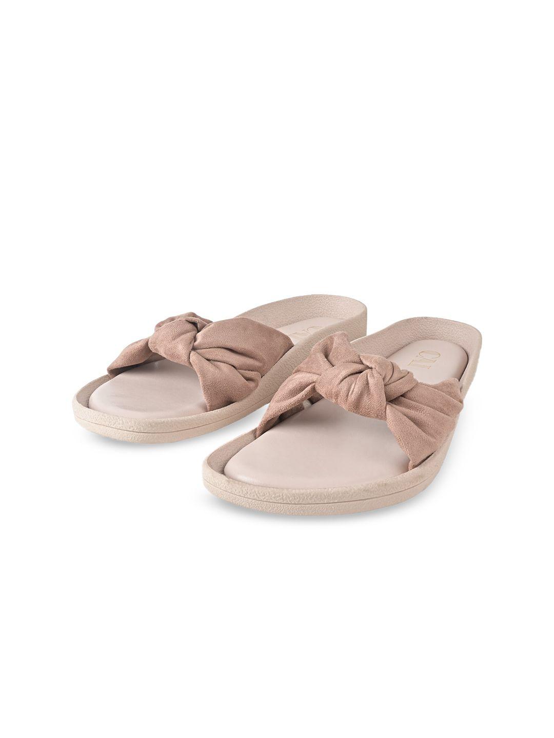 cai women open toe flats with bows