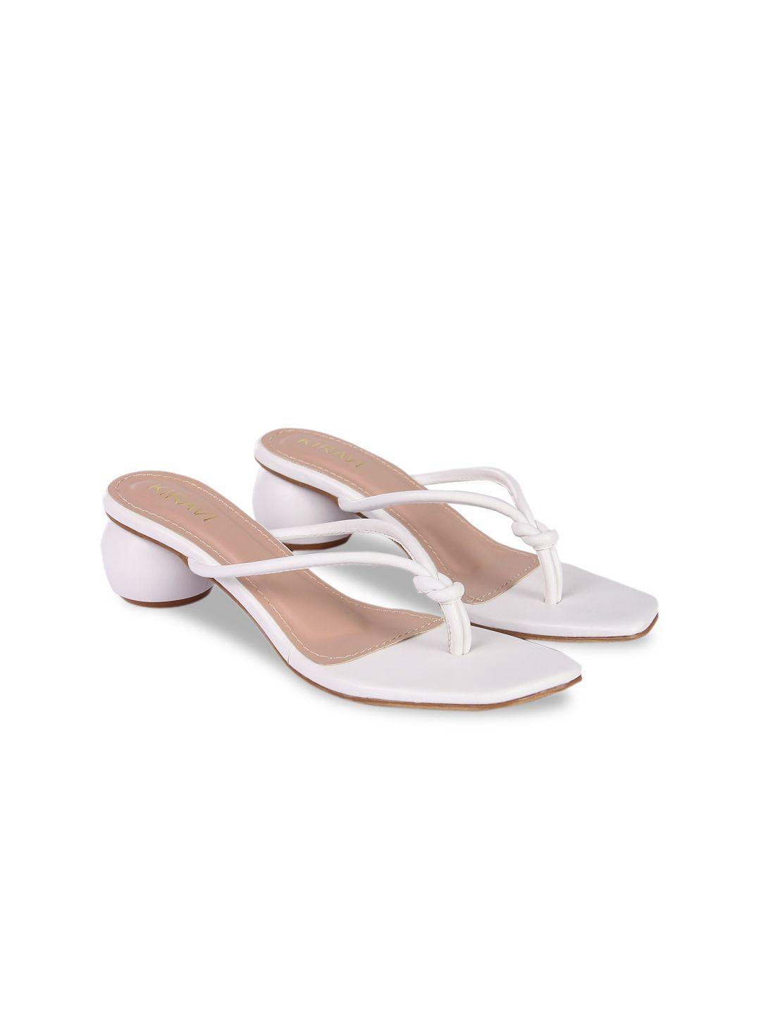 kiravi open toe block heels