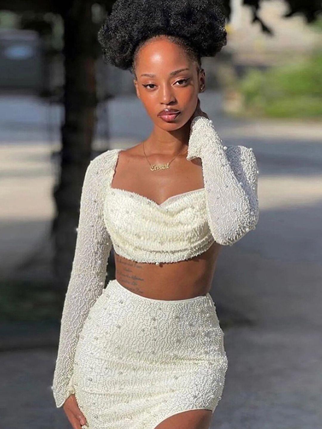 stylecast embellished crop top