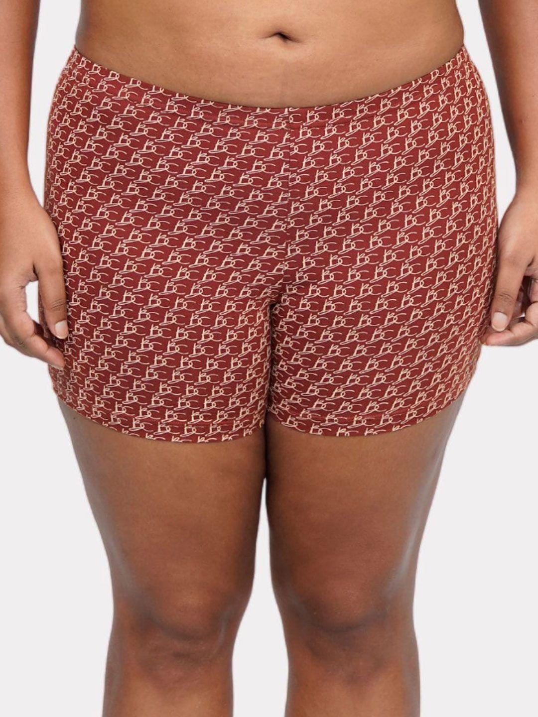 butt-chique conversational printed anti bacterial boy shorts briefs