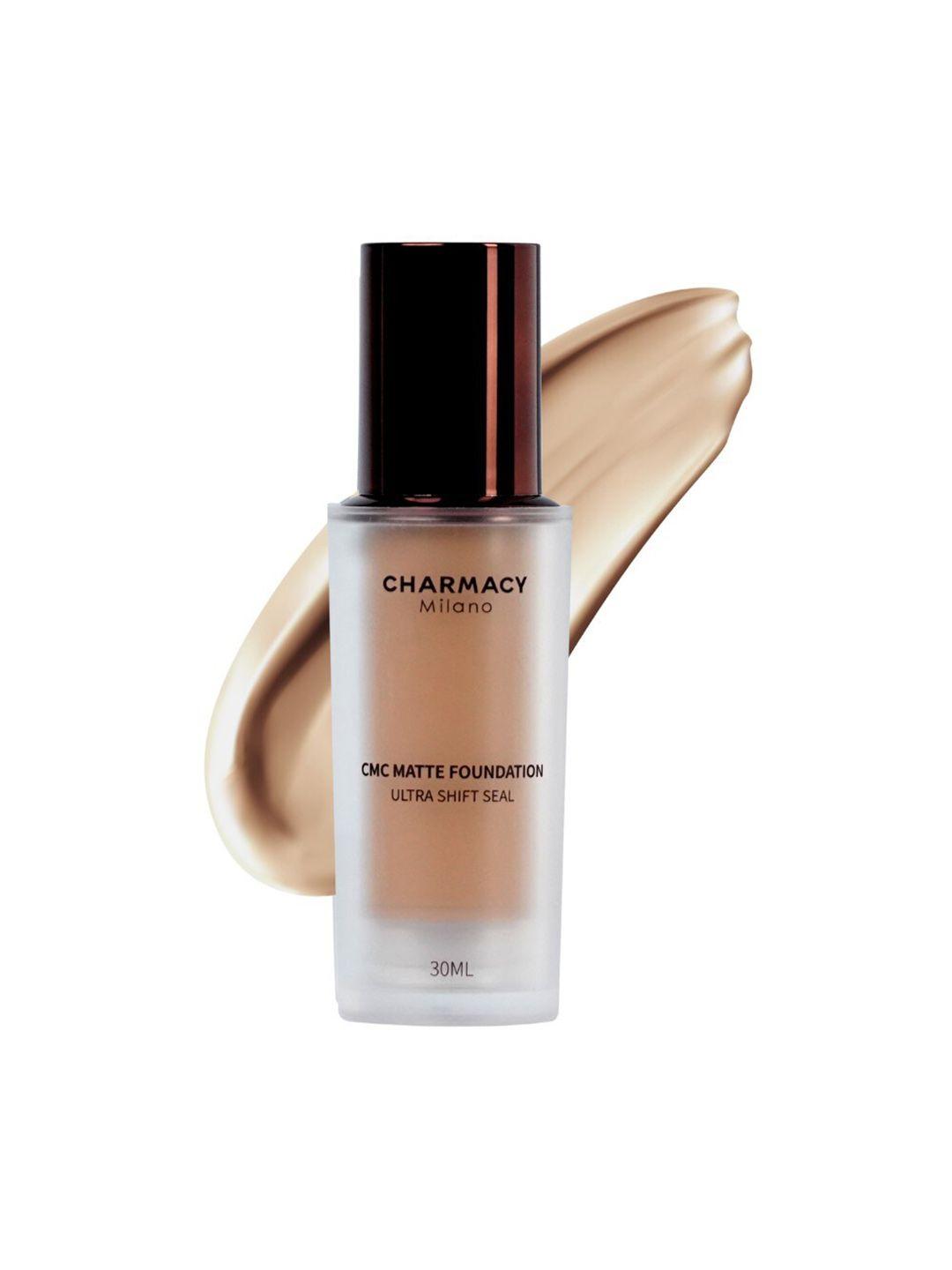 charmacy milano ultra shift seal hydrating cmc matte foundation 30ml - shade 12