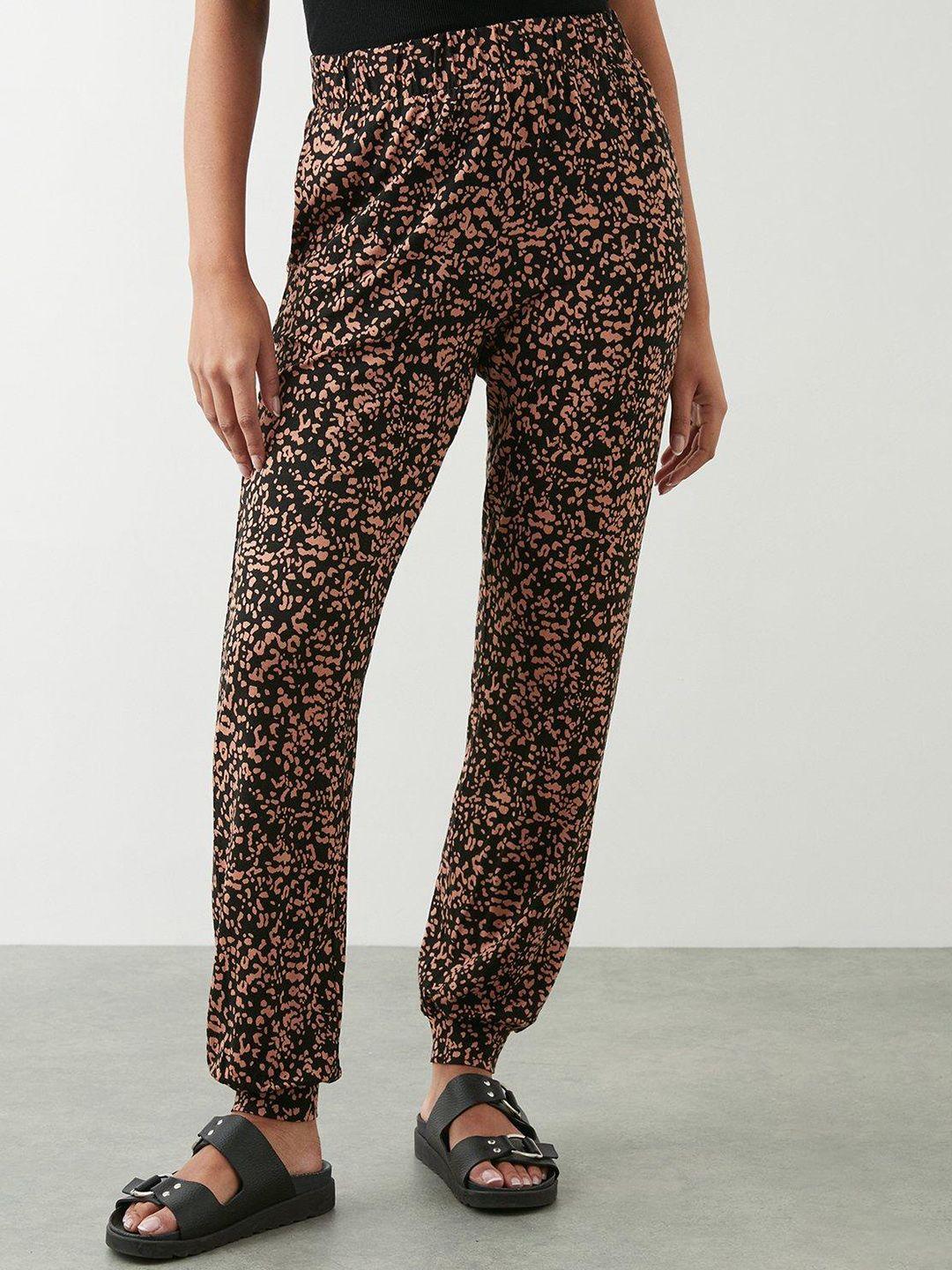 dorothy perkins women printed joggers