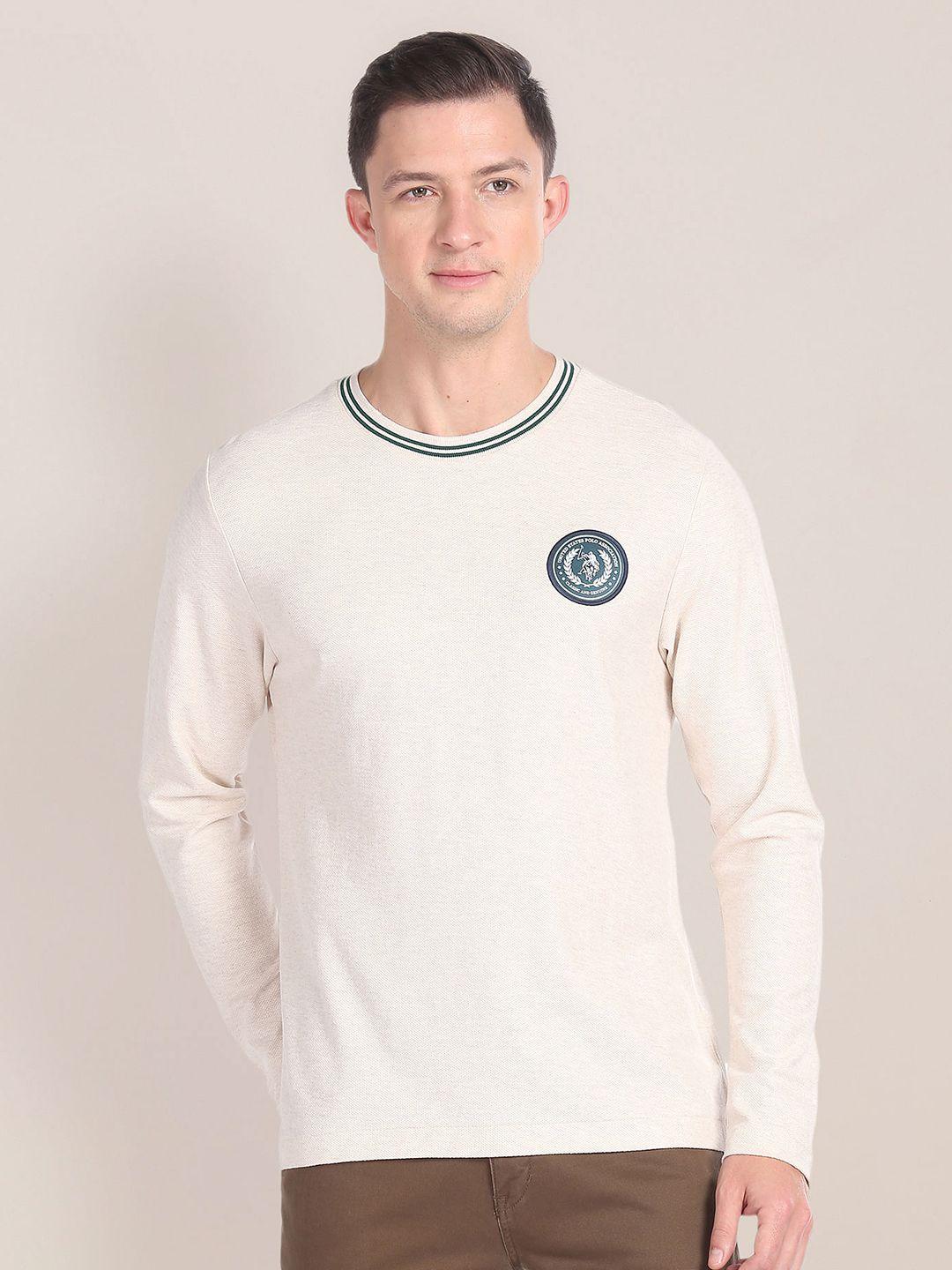 u.s. polo assn. slim fit round neck cotton t-shirt