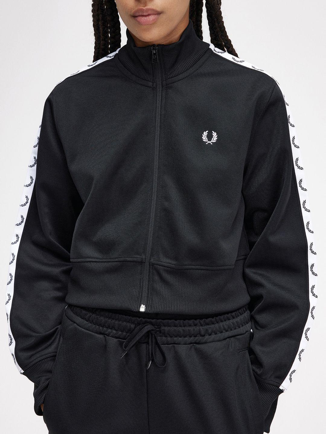 fred perry mock collar sporty jacket