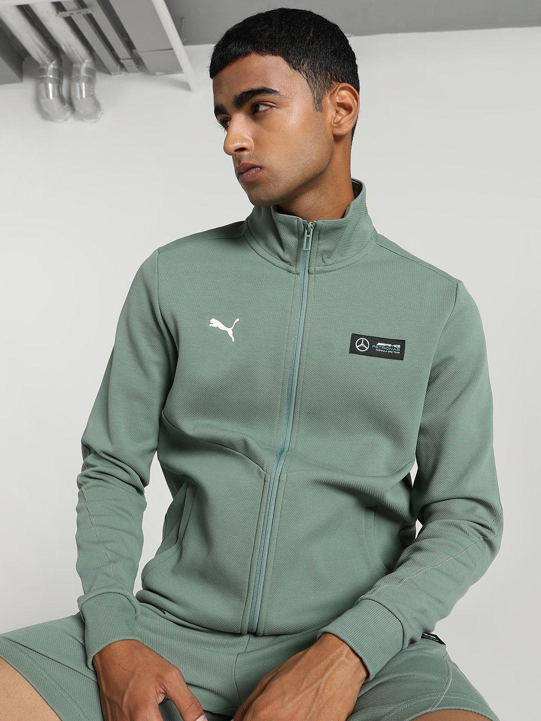 puma motorsport mock collar sporty jacket