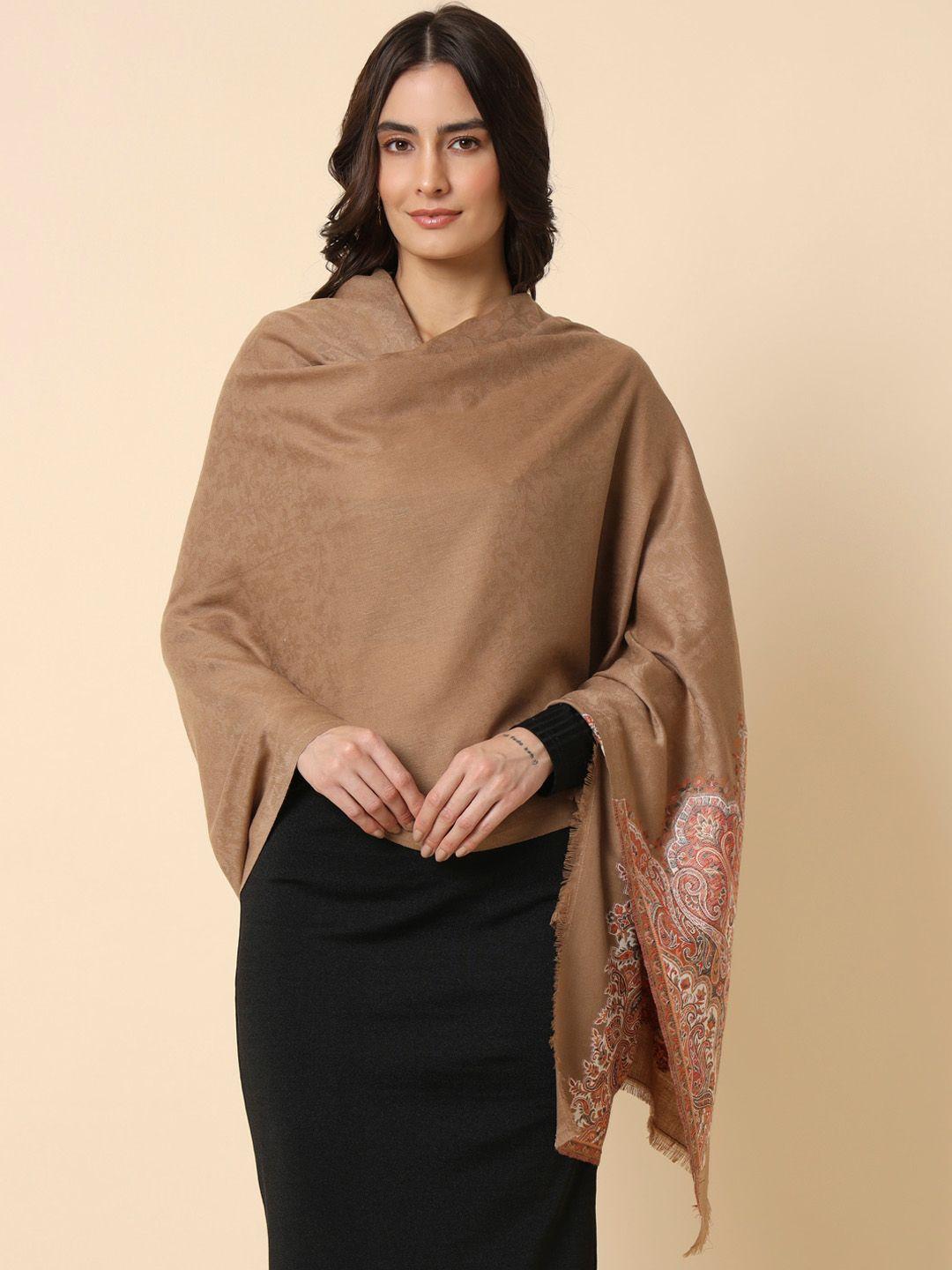 here&now kaani woven design shawl