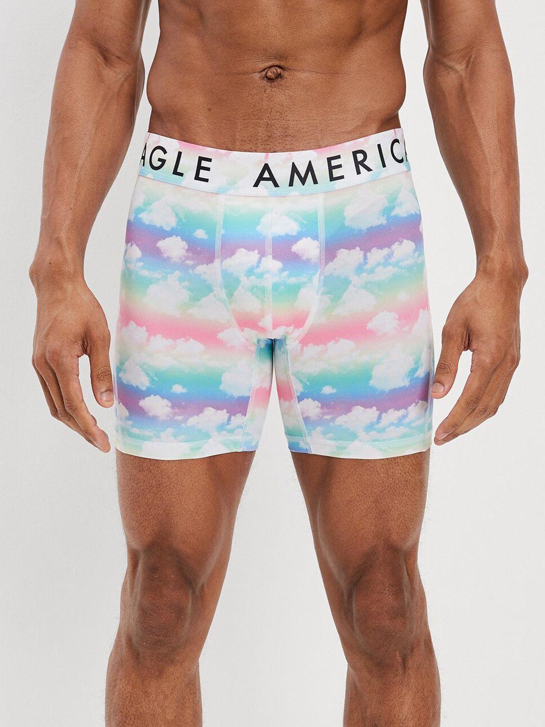 american eagle outfitters anti microbial abstract printed boxer-style brief wes0233345100