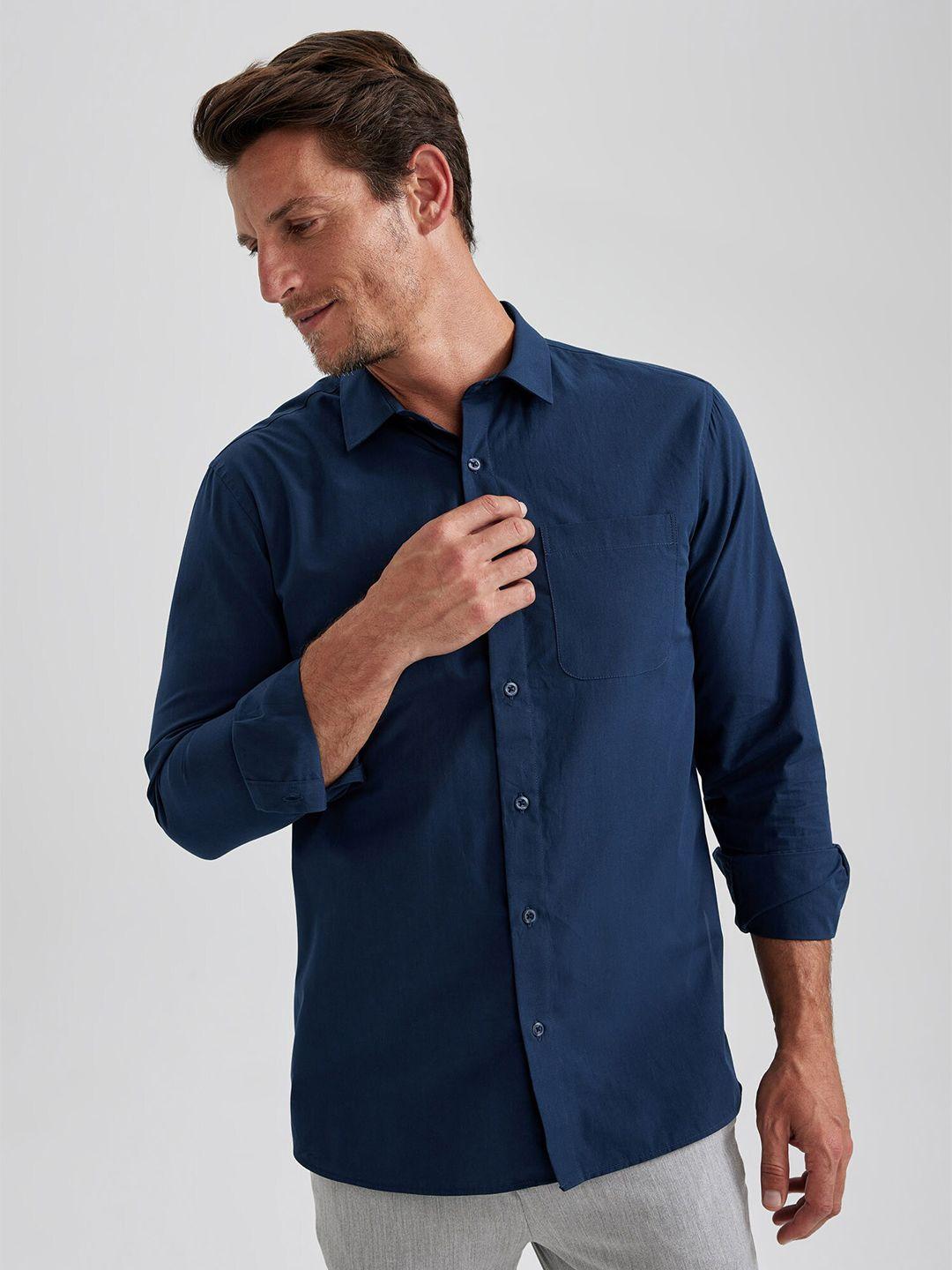 defacto opaque pure cotton casual shirt