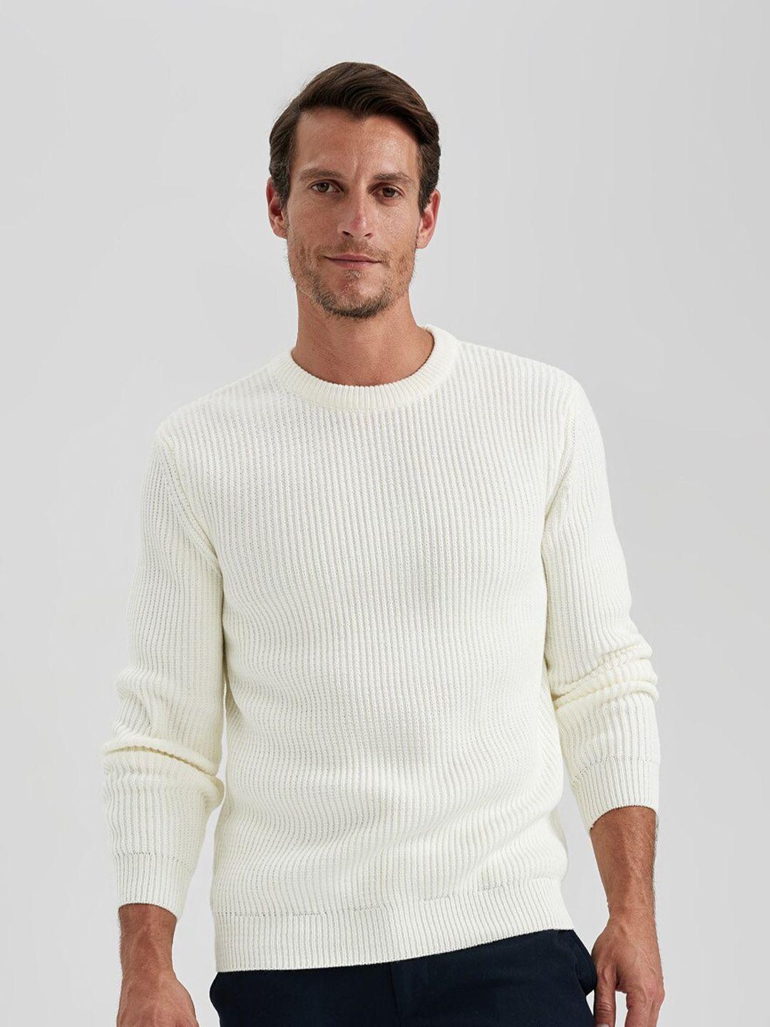 defacto ribbed acrylic pullover