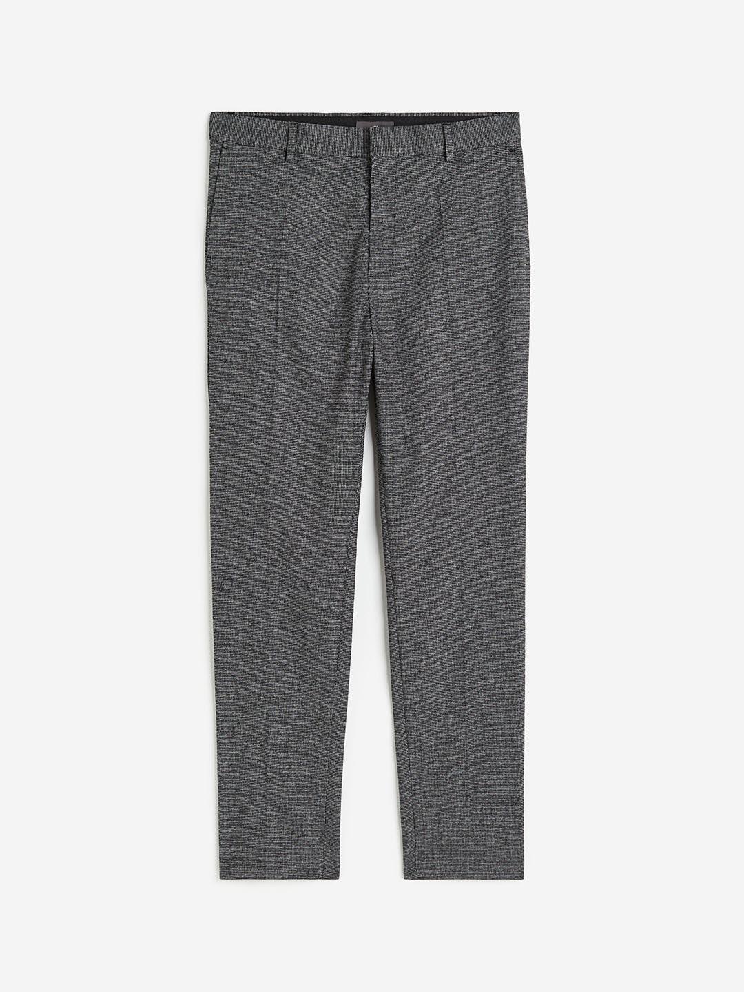 h&m men slim fit trousers