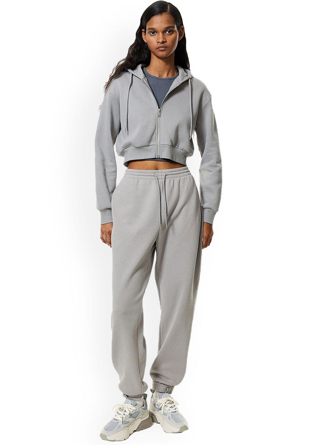 h&m high-waisted joggers