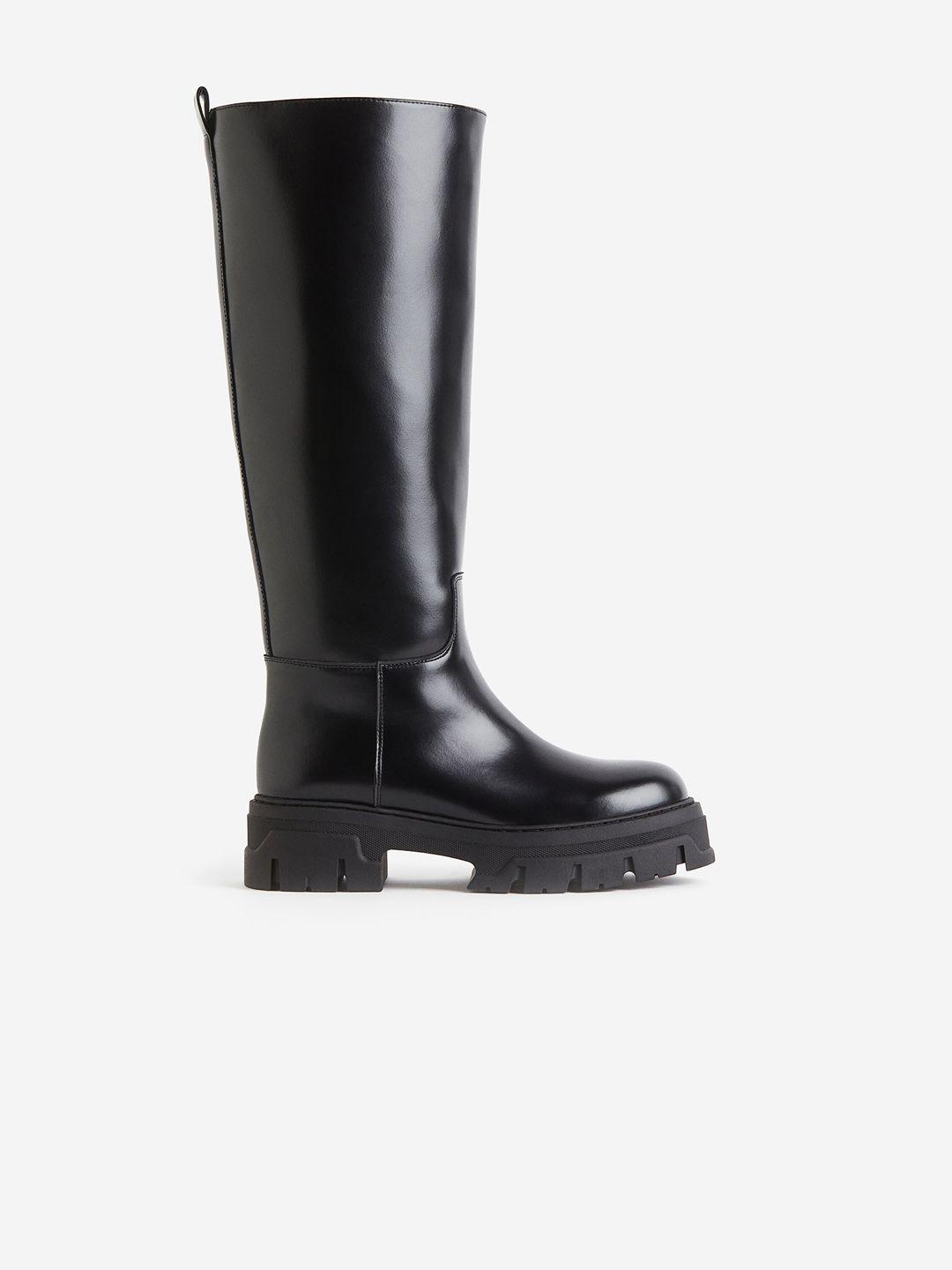 h&m women knee-high boots