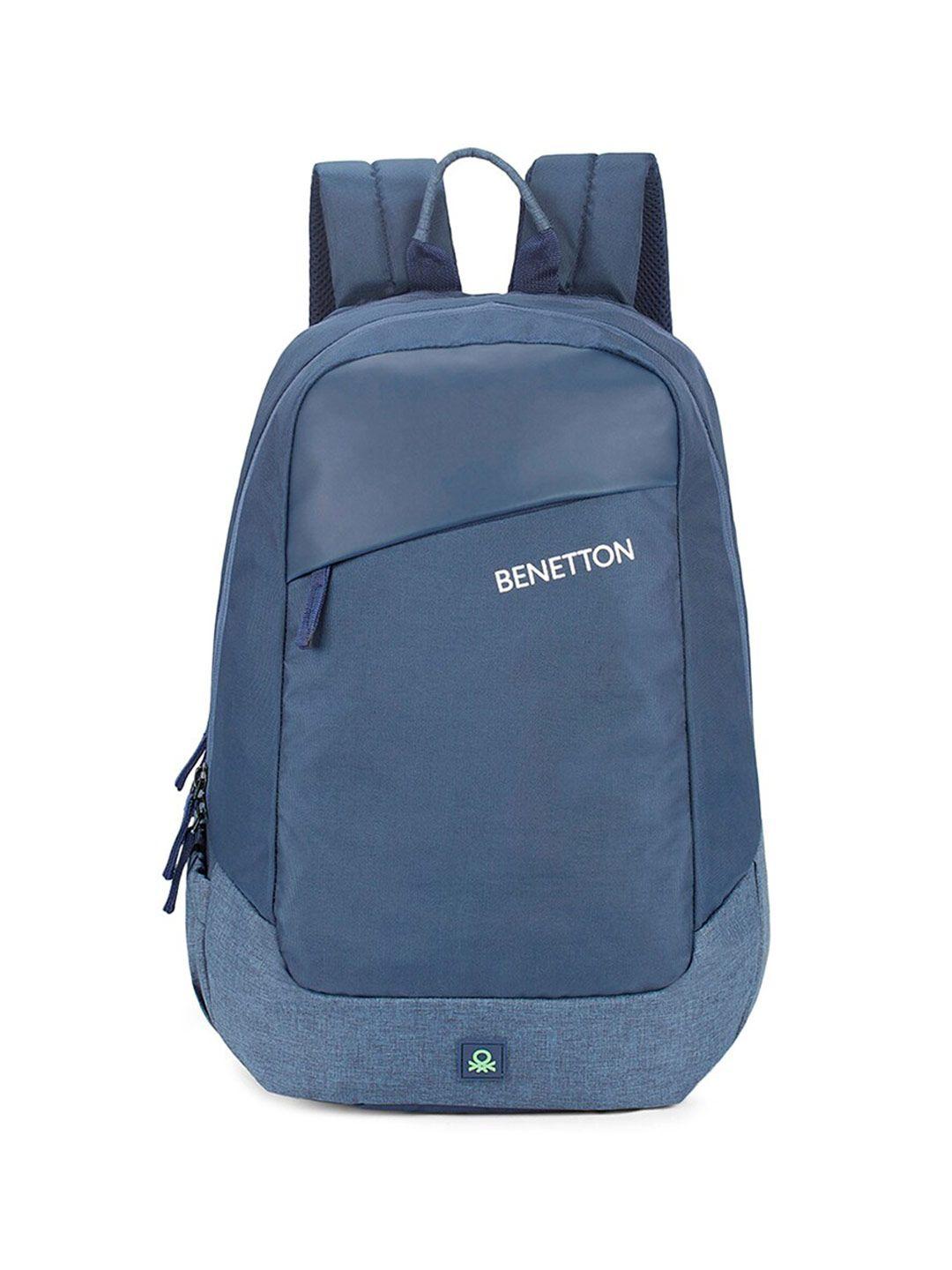 united colors of benetton unisex brand logo printed 14 inch laptop backpack