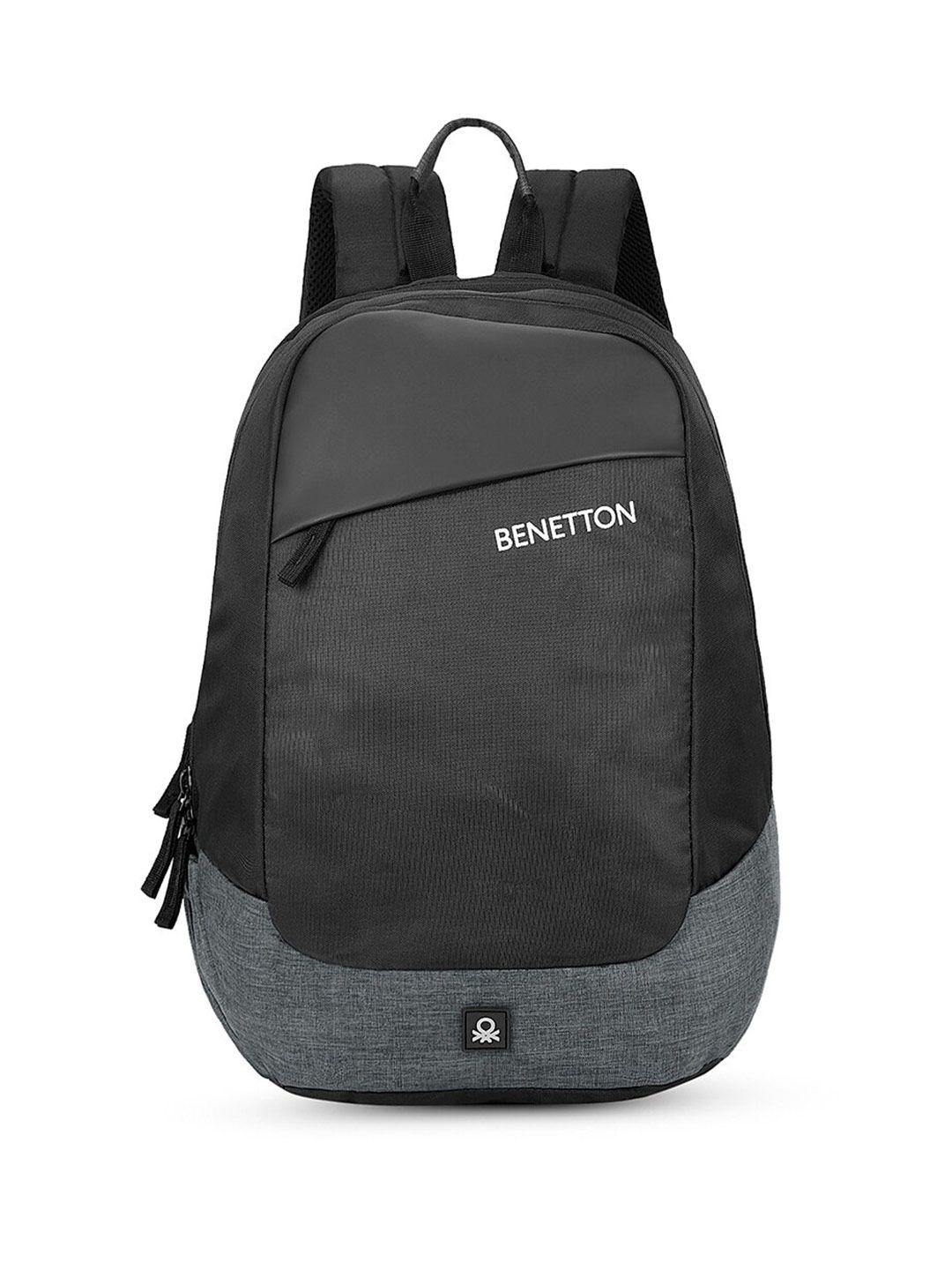 united colors of benetton unisex brand logo printed 14 inch laptop backpack