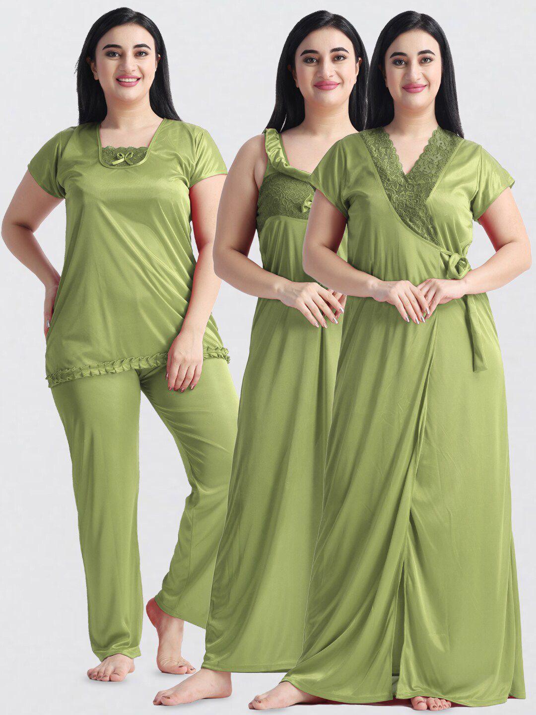 night keys pack of 4 maxi nightdress