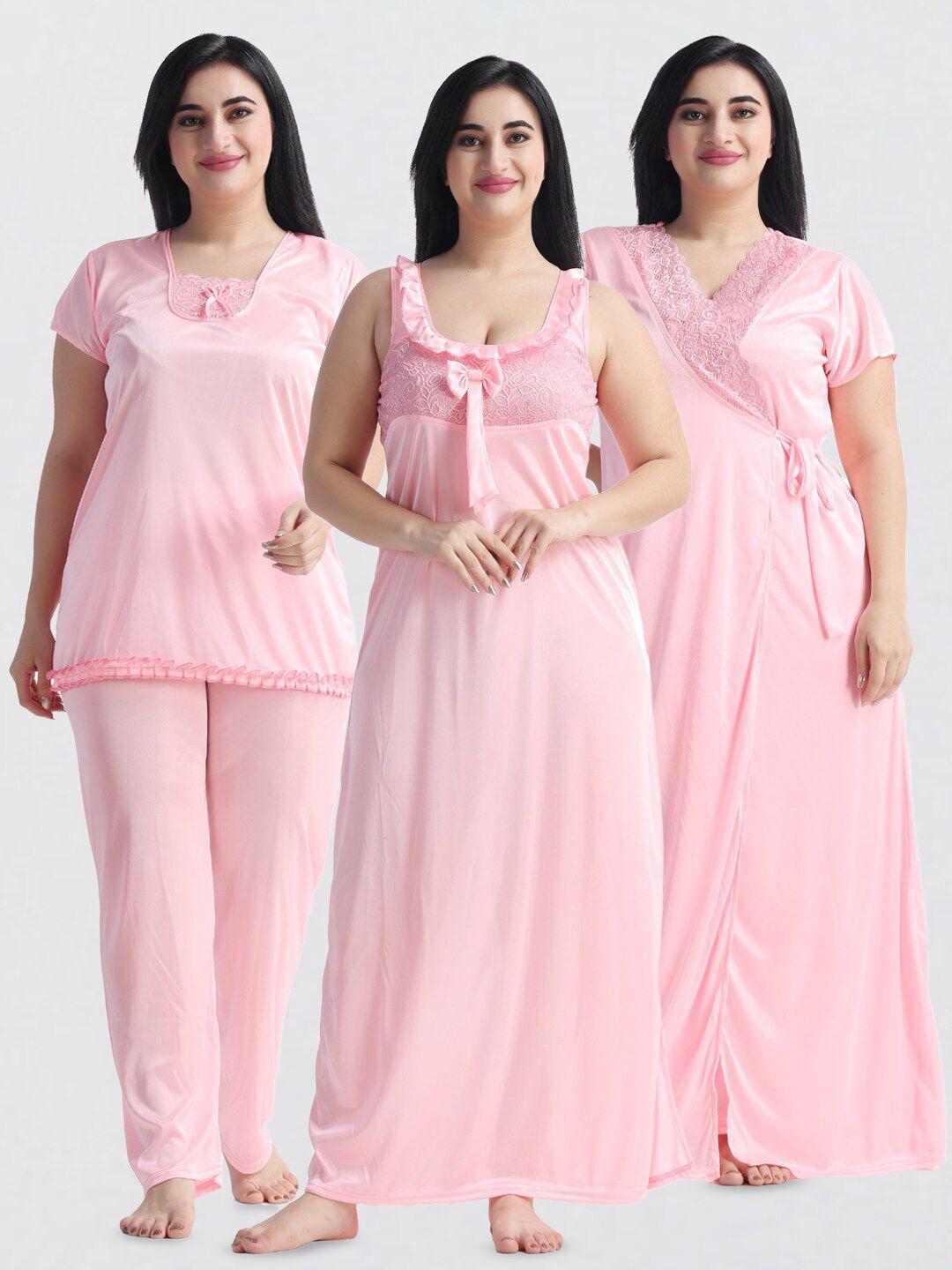 night keys pack of 4 maxi nightdress